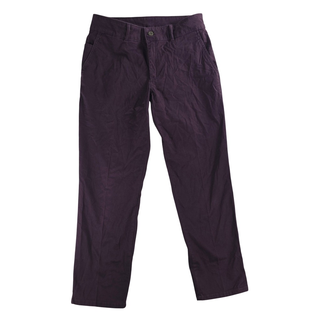 The North Face Womens 6 Plum Purple Motion xD Chino Pants Regular Straight‎ Leg
